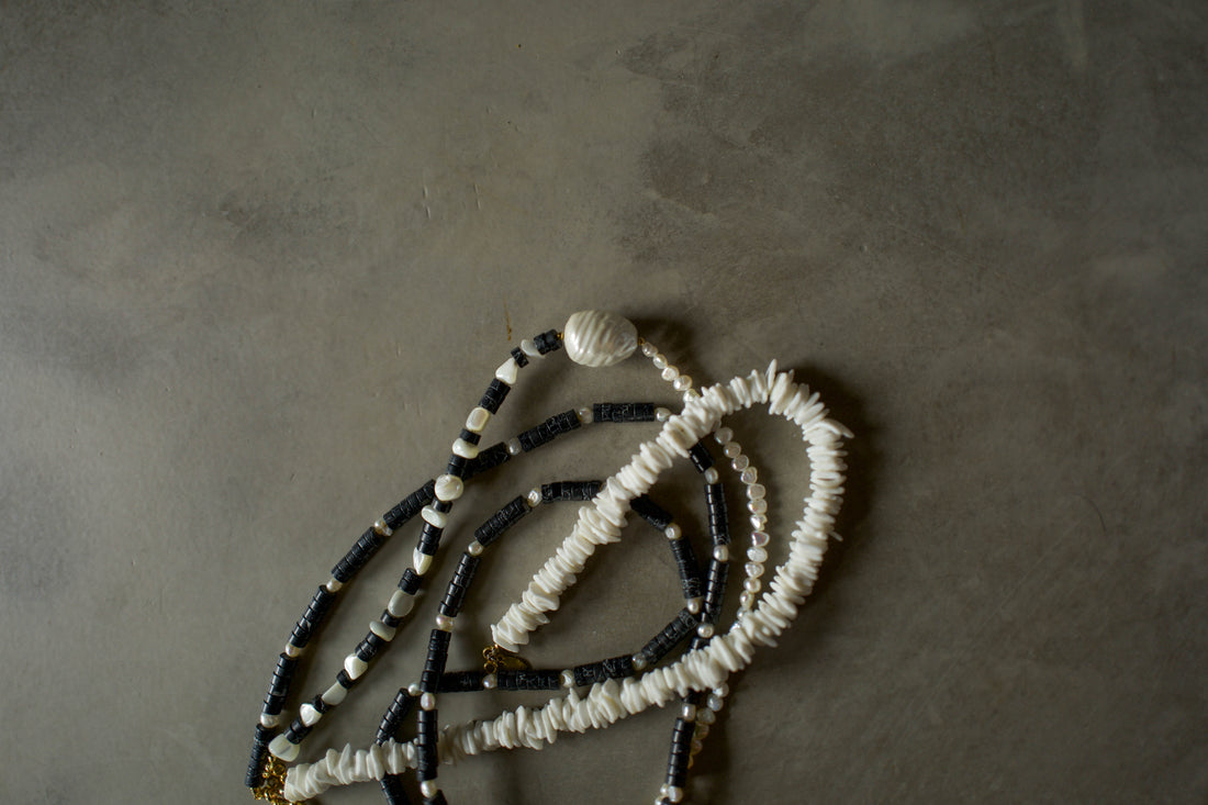 Black & White Necklace